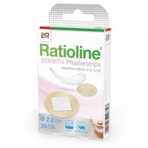 RATIOLINE sensitive Pflasterstrips rund