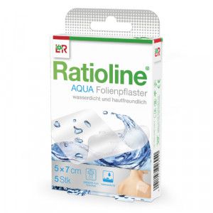 RATIOLINE aqua Duschpflaster 5x7 cm