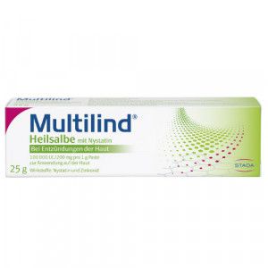 MULTILIND Heilsalbe m.Nystatin u.Zinkoxid