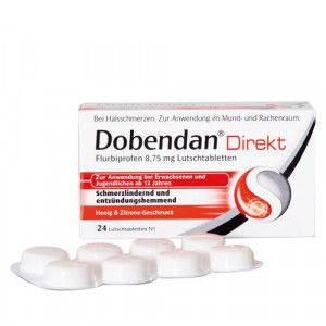 DOBENDAN Direkt Flurbiprofen 8,75 mg Lutschtabl.