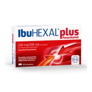 IBUHEXAL plus Paracetamol 200 mg/500 mg Filmtabl.